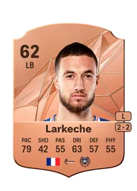 Ziyad Larkeche Rare 62 Overall Rating