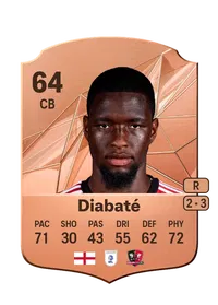 Cheick Diabaté Rare 64 Overall Rating