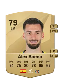 Álex Baena Common 79 Overall Rating