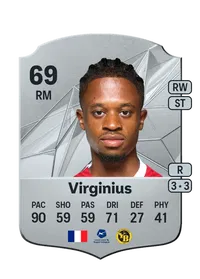 Alan Virginius Rare 69 Overall Rating