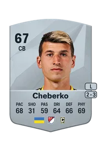 Yevgen Cheberko Common 67 Overall Rating