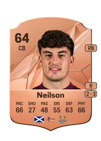 Lewis Neilson Rare 64 Overall Rating