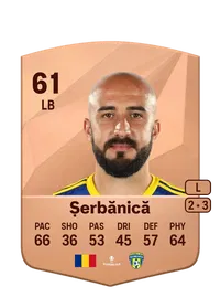 Daniel Șerbănică Common 61 Overall Rating