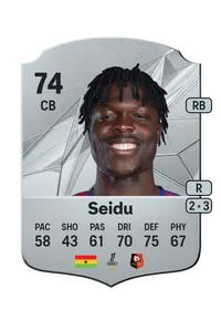 Alidu Seidu Rare 74 Overall Rating