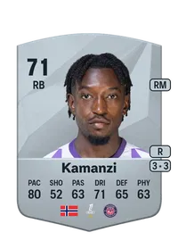 Warren Kamanzi Common 71 Overall Rating