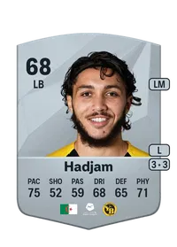 Jaouen Hadjam Common 68 Overall Rating