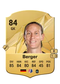 Ann-Katrin Berger Rare 84 Overall Rating