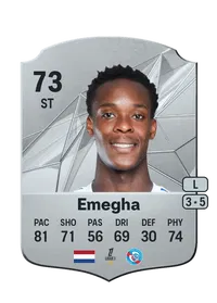 Emanuel Emegha Rare 73 Overall Rating