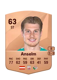 Tobias Anselm Common 63 Overall Rating