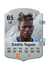 Cedric Teguía Rare 65 Overall Rating