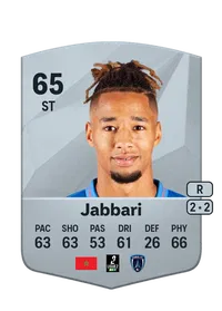 Ayoub Jabbari Common 65 Overall Rating