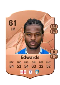 Owura Edwards Rare 61 Overall Rating