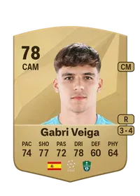 Gabri Veiga Common 78 Overall Rating