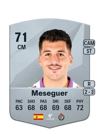 Meseguer Common 71 Overall Rating