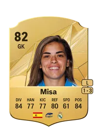 Misa Rare 82 Overall Rating