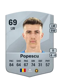 Octavian Popescu Common 69 Overall Rating