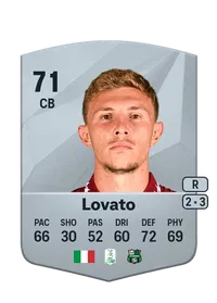 Matteo Lovato Common 71 Overall Rating