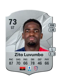 Zito Luvumbo Rare 73 Overall Rating