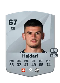 Albian Hajdari Common 67 Overall Rating