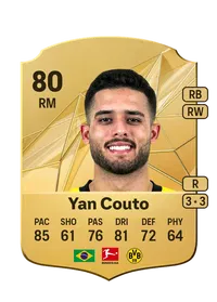 Yan Couto Rare 80 Overall Rating