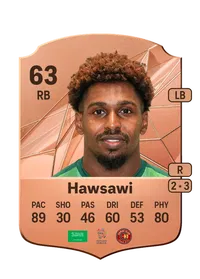 Sanousi Hawsawi Rare 63 Overall Rating