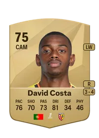 David Costa Common 75 Overall Rating