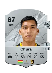 Jeyson Chura Rare 67 Overall Rating