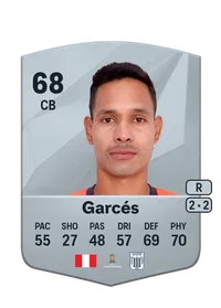 Renzo Garcés Common 68 Overall Rating