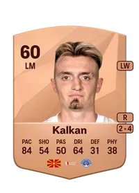 Berat Kalkan Common 60 Overall Rating