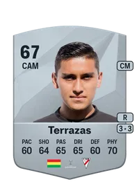 Adalid Terrazas Common 67 Overall Rating