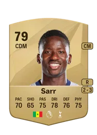 Pape Matar Sarr Common 79 Overall Rating