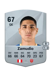 Ángel Zamudio Common 67 Overall Rating