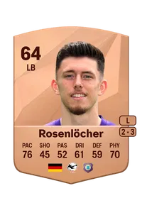 Linus Rosenlöcher Common 64 Overall Rating