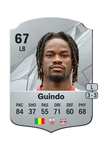 Daouda Guindo Rare 67 Overall Rating