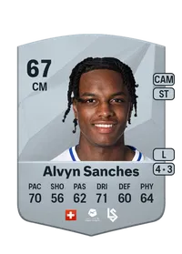 Alvyn Sanches Common 67 Overall Rating