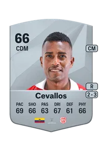 Willian Cevallos Common 66 Overall Rating