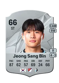 Jeong Sang Bin Rare 66 Overall Rating