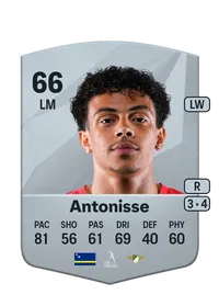 Jeremy Antonisse Common 66 Overall Rating