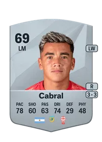 Rodrigo Cabral Common 69 Overall Rating