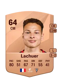 Mathis Lachuer Common 64 Overall Rating