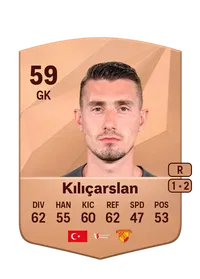 Ekrem Kılıçarslan Common 59 Overall Rating