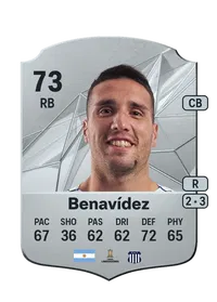 Gastón Benavídez Rare 73 Overall Rating