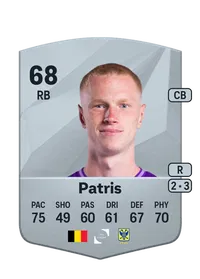 Louis Patris Common 68 Overall Rating