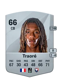 Brahim Traoré Common 66 Overall Rating