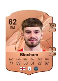 Tom Bloxham Rare 62 Overall Rating