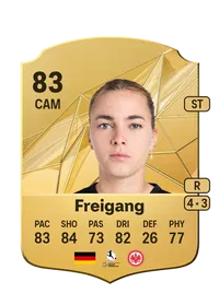 Laura Freigang Rare 83 Overall Rating