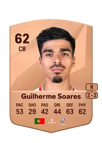 Guilherme Soares Common 62 Overall Rating