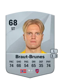 Jonatan Braut-Brunes Common 68 Overall Rating