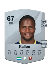 Yayah Kallon Common 67 Overall Rating