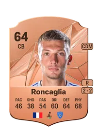 Anthony Roncaglia Rare 64 Overall Rating